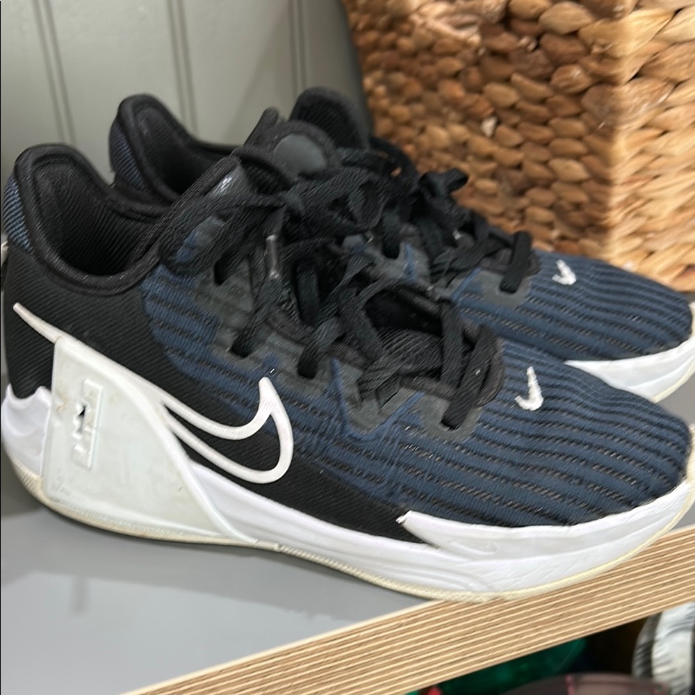 Nike LeBron Witness Kids Black Basketball Shoes
